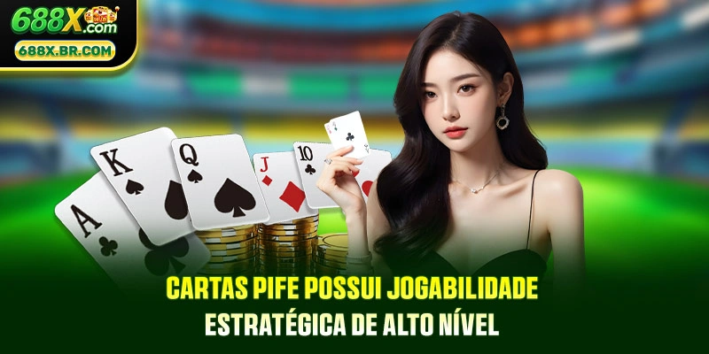 Cartas Pife possui jogabilidade estratégica de alto nível