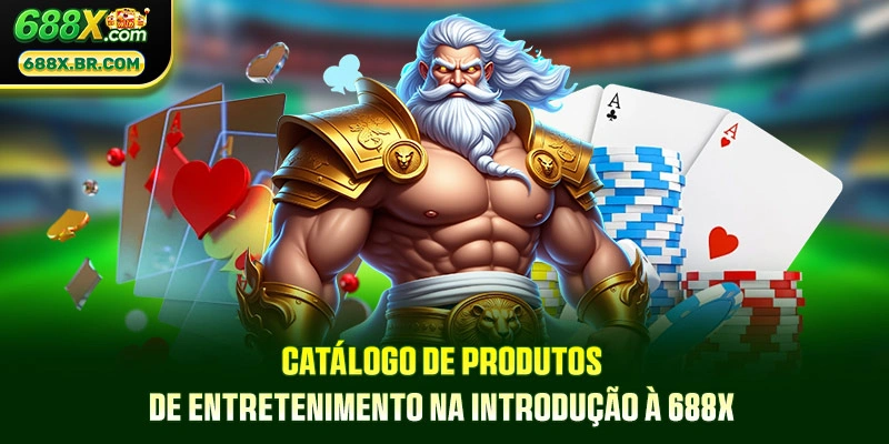 Catálogo de produtos de entretenimento na Introdução à 688X