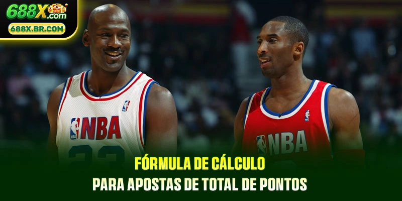 Fórmula de cálculo para apostas de total de pontos