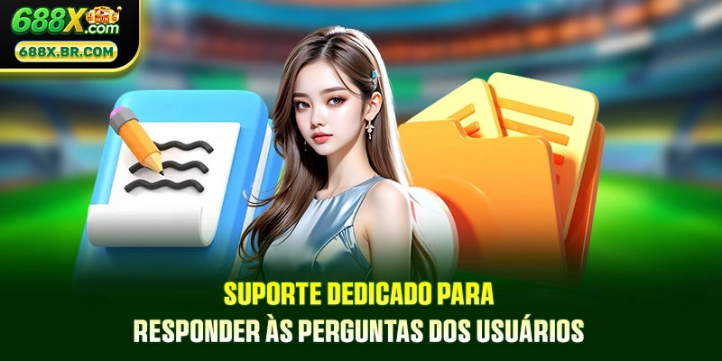 Suporte dedicado para responder às perguntas dos usuários