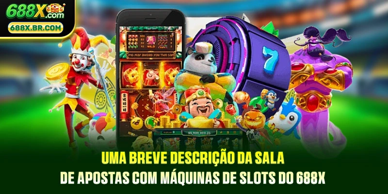 Uma breve descrição da sala de apostas com máquinas de Slots do marca